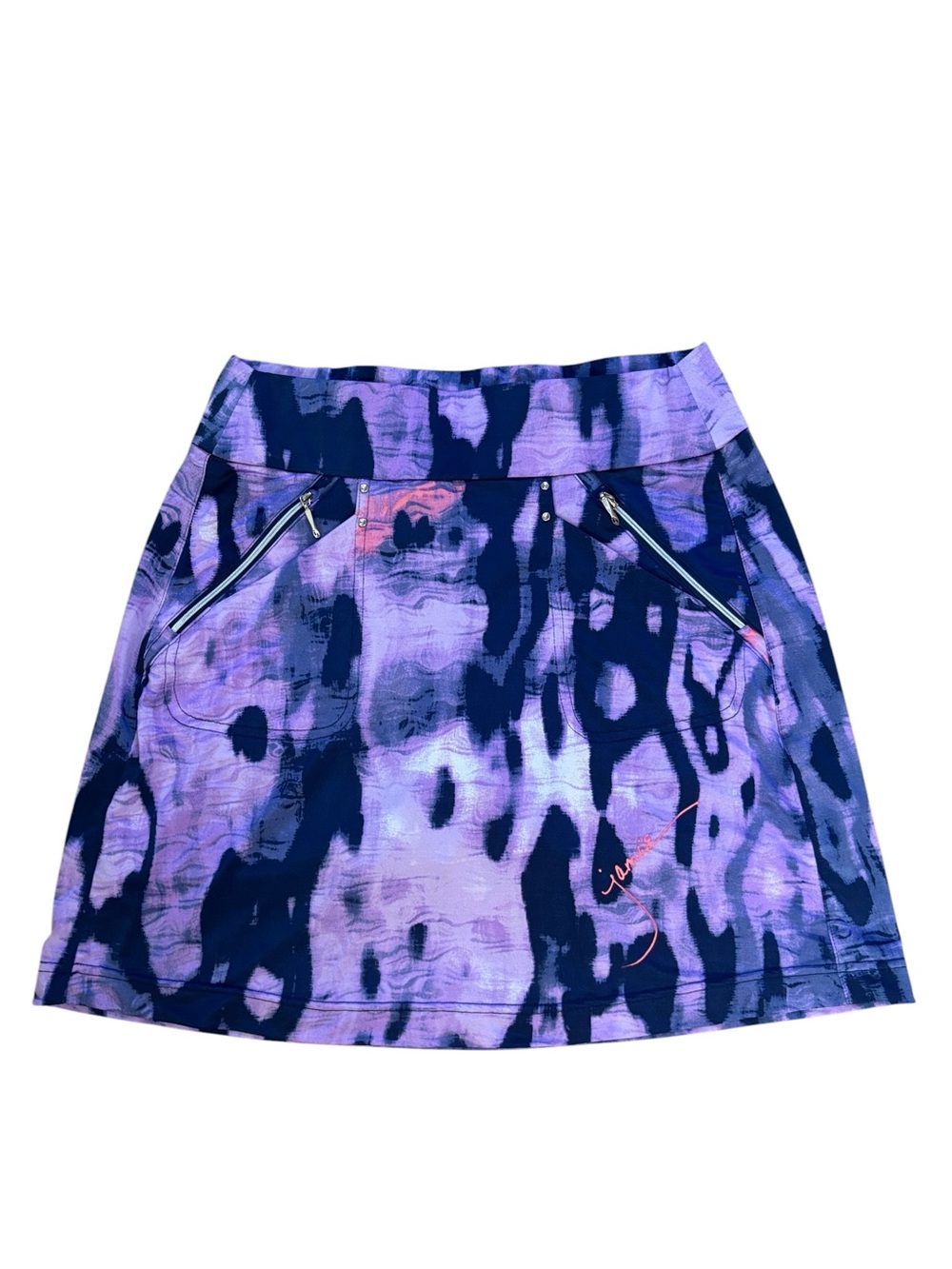 Jamie Sadock Golf Skort Osaka‎ Frozen Lilac Camo Size 8